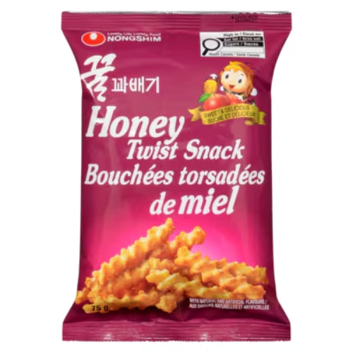 NONGSHIM Honey Twist Snack 75g