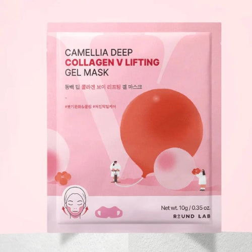ROUND LAB Camellia Deep Collagen Firming Gel Mask (1)
