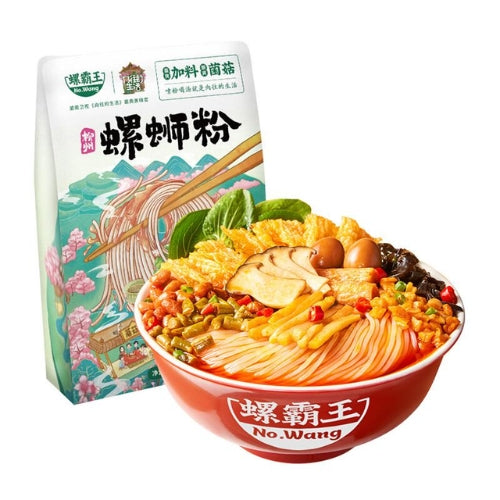 LUOBAWANG Rice Noodles Mushroom Flavor 400g