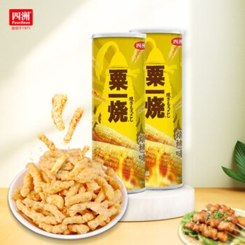 FOURSEAS Grill-A-Corn BBQ Flavor Can 80g