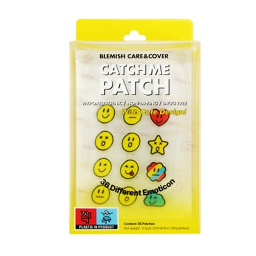 CATCH ME PATCH Emoticon Patch (Cute Design) 36pcs