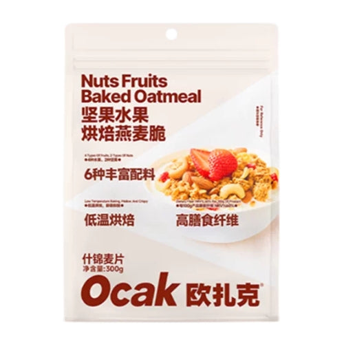 OZ Nuts Fruits Baked Oatmeal 300g