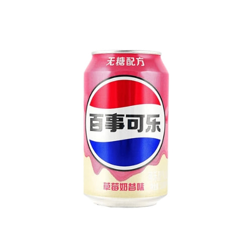 PEPSI Strawberry & Cream 330ml