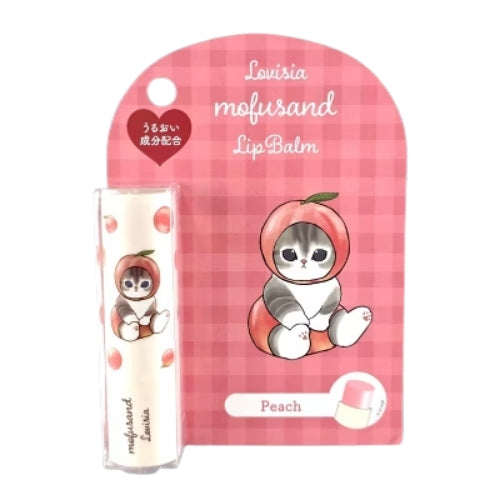 LOVISIA Mofusand Lip Balm Peach