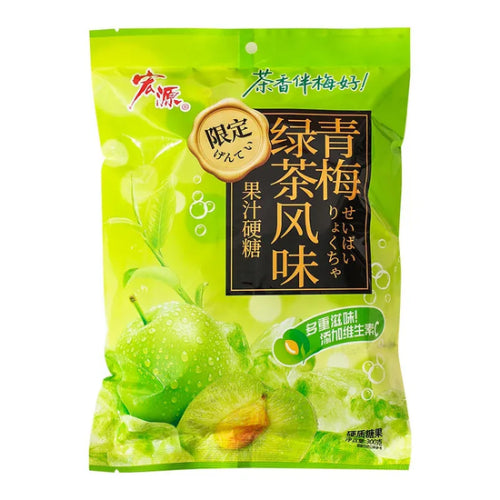 HONGYUAN Green Plum & Green Tea Candy 300g