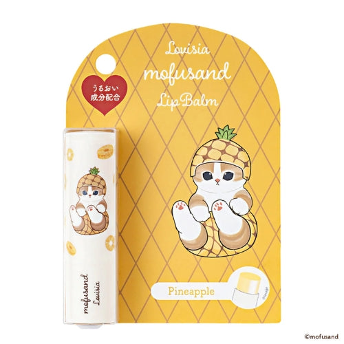 LOVISIA Mofusand Lip Balm Pineapple