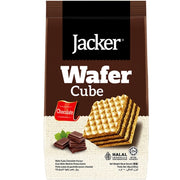 JACKER Wafer Cube Chocolate Flavoured 80g