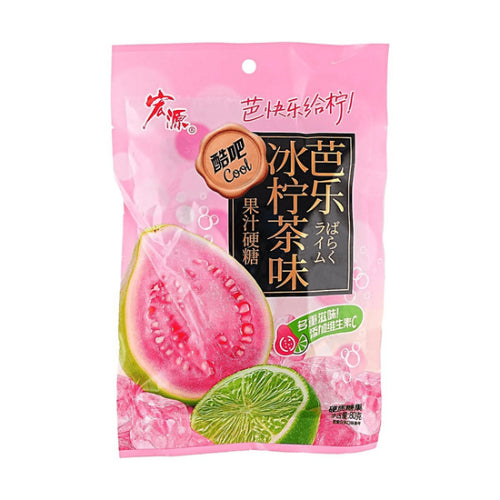 HONGYUAN Guava & Iced Lemon Tea Candy 300g