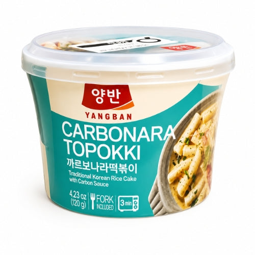 DONGWON Yangban Tteokbokki Cup Carbonara 120g