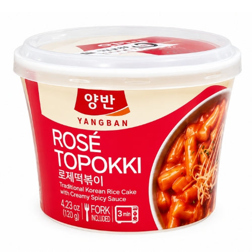 DONGWON Yangban Tteokbokki Cup Rose 120g