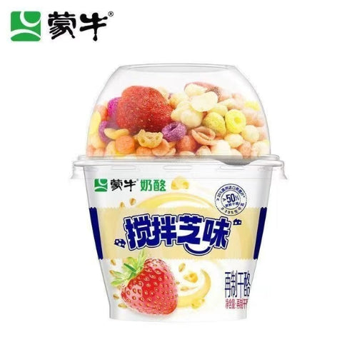 MENGNIU Yogurt Mix with Cereal Strawberry Flavor