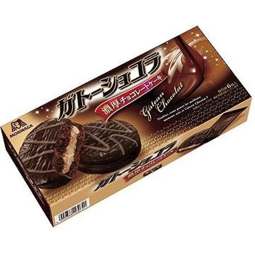 MORINAGA Gâteau Chocolat Tartelettes 6 pièces