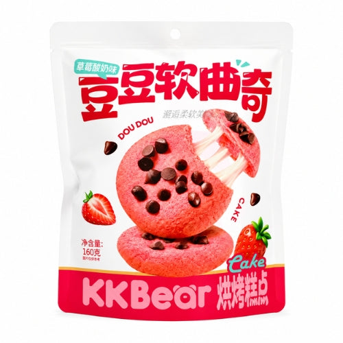 KKBEAR DOUDOU Soft Cookies Strawberry 160g
