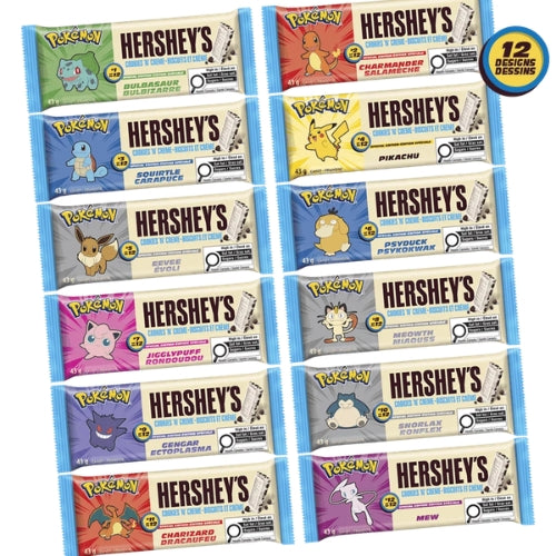 HERSHEY'S Cookies N Creeme Chocolate Candy Bar 43g