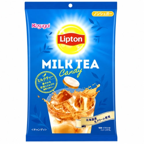 KASUGAI Lipton Tea Candy Milk Tea Flavor 62g