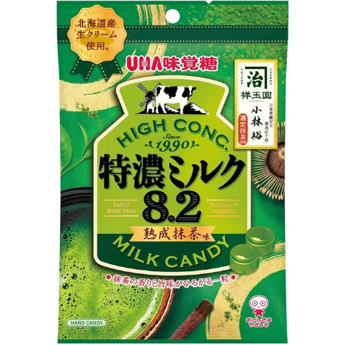 UHA Mikakuto Extra Rich Milk 8.2 (Aged Matcha Flavor) 71g