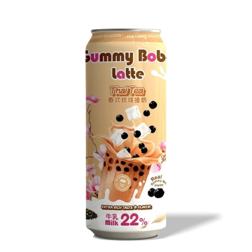 O'S BUBBLE Gummy Boba Thai Tea 470ml