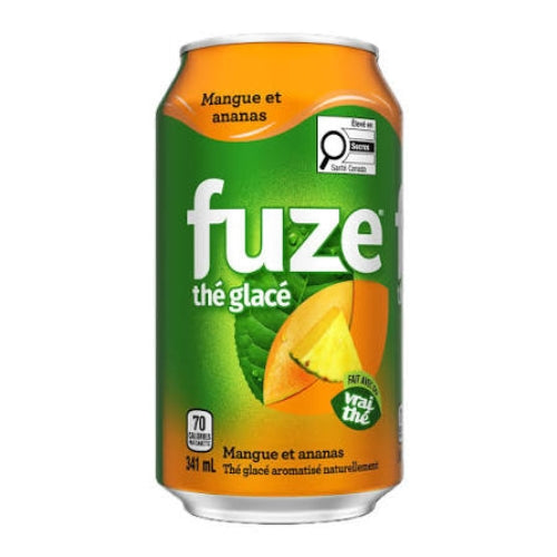 FUZE Mango & Pineapple Lemon Iced Tea 341ml