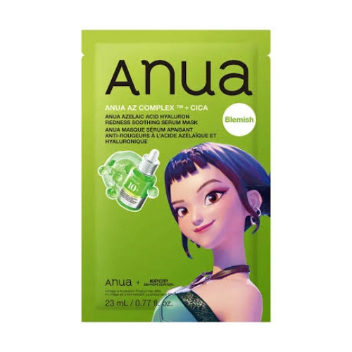 ANUA KPOP Chasseurs de démons Masque-sérum apaisant à l'acide azélaïque et à l'acide hyaluronique (1)