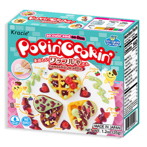 KRACIE Popin Cookin Tanoshii Waffle Candy 35g