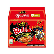SAMYANG Buldak Hot Chicken Ramen 2X Spicy Flavor (5 Bags)