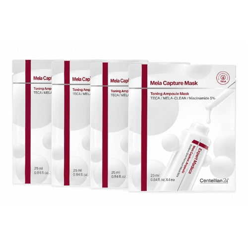 CENTELLIAN24 Madeca Mela Capture Toning Ampoule Mask (4)