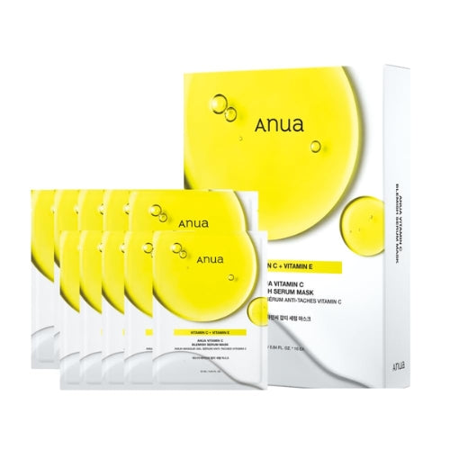 ANUA Green Lemon Vita C Blemish Serum Mask (10)