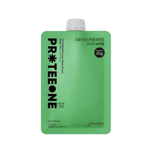 PROTEEONE Protein Shake Pouch Green Tea 40g