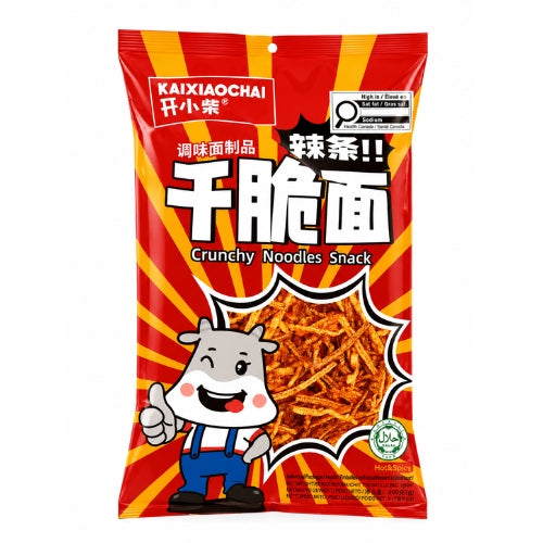 KAIXIAOCHAI Crunchy Noodle Snack Spicy 280g