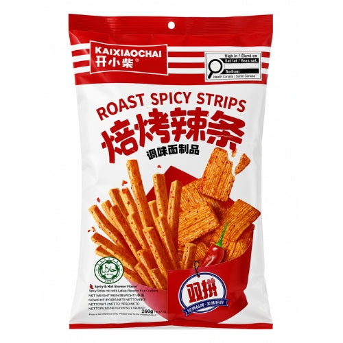 KAIXIAOCHAI Roast Spicy Strips (Spicy BBQ) 260g