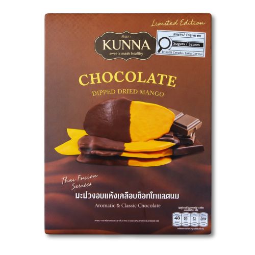 KUNNA Chocolate Dipped Dried Mango 108g