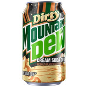 MOUNTAIN DEW Dirty Zero Sugar Cream Soda 355ml