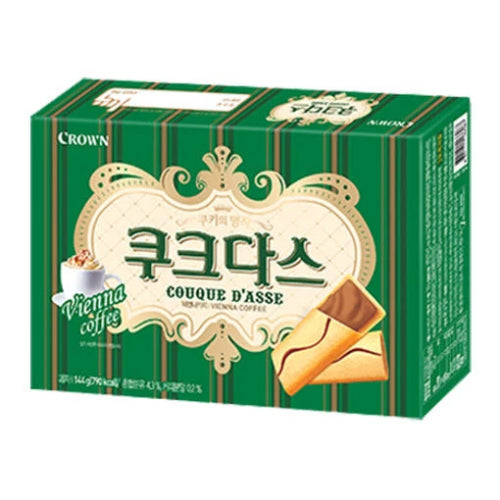 CROWN Mascarpone Dasse Biscuit (Coffee) 128g