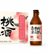 YAYAHUO White Peach Sparkling Rice Wine 288ml