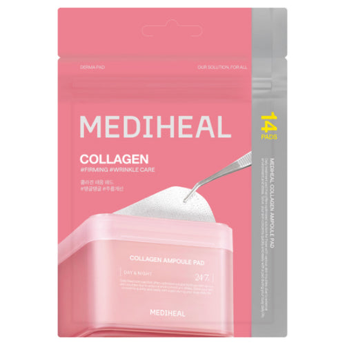 MEDIHEAL Collagen Fiming Pad Zipper Pouch 14pcs