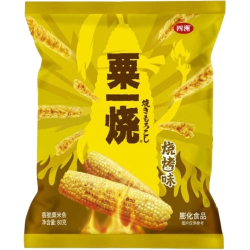 Bâtonnets de maïs SIZHOU saveur barbecue 80 g