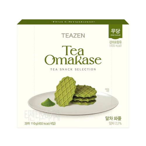 TEAZEN Omakase Matcha Waffle 110g
