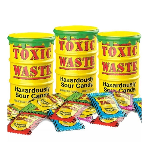 TOXIC WASTE Hazardously Sour Candy 48g