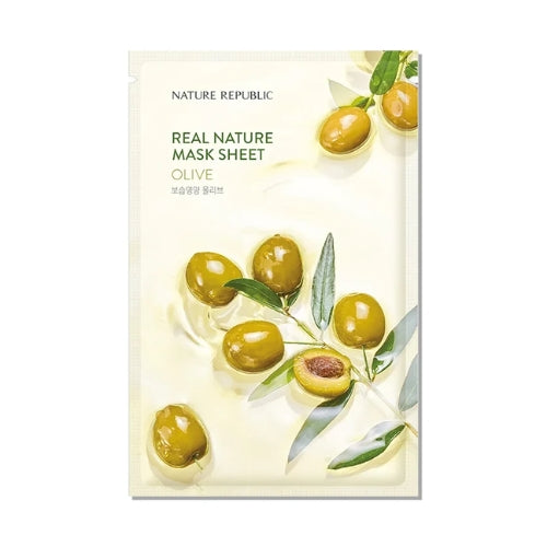 NATURE REPUBLIC Real Nature Mask Sheet Olive