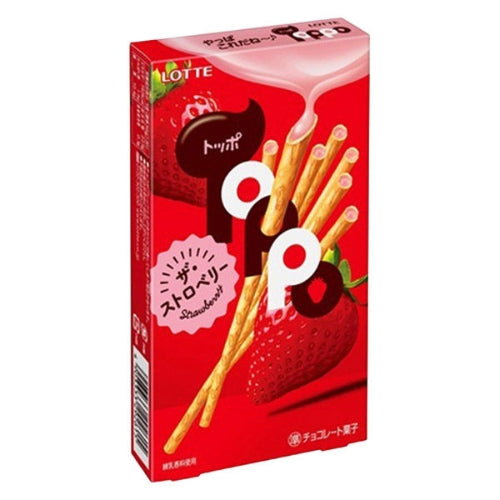 LOTTE Toppo Strawberry Cookie 72g