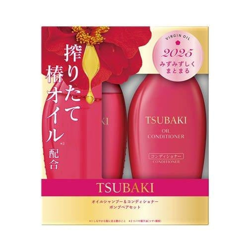 TSUBAKI Oil Shampoo & Conditioner Pump Pair Set Fine Today