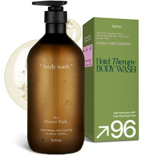 HETRAS Hotel Therapy Body Wash Flower Park 1013ml