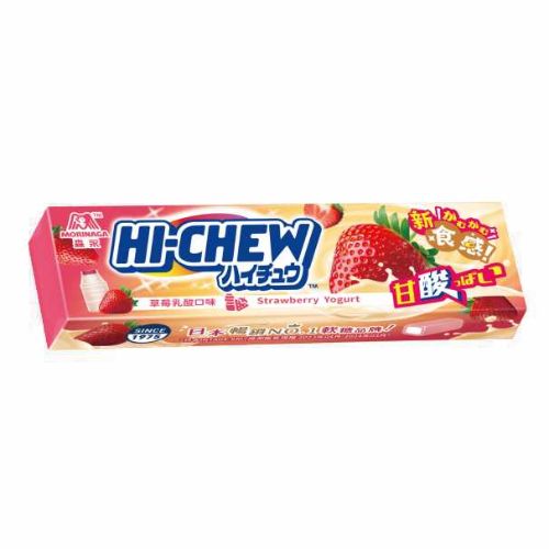 Bonbons à mâcher Morinaga Hi-Chew - Saveur yaourt à la fraise 46 g