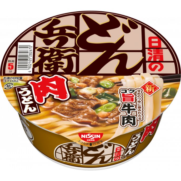 Nissin Donbei Meat Soup Bowl Udon 86g