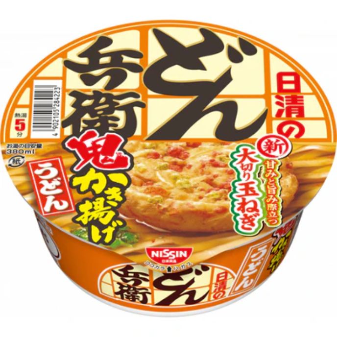 Nissin Donbei Deep Fried Kakiage Tempura Bowl Udon 96g