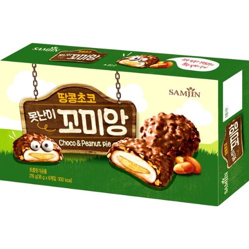 SAMJIN CHOCOLATE PEANUT PIE 216g