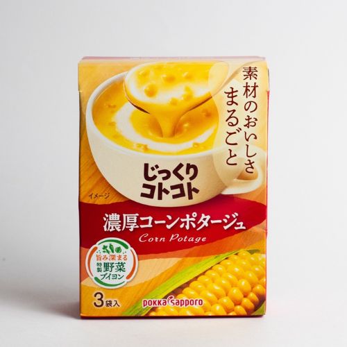 POKKA SAPPORO Hokkaido  Corn Soup 3 packs