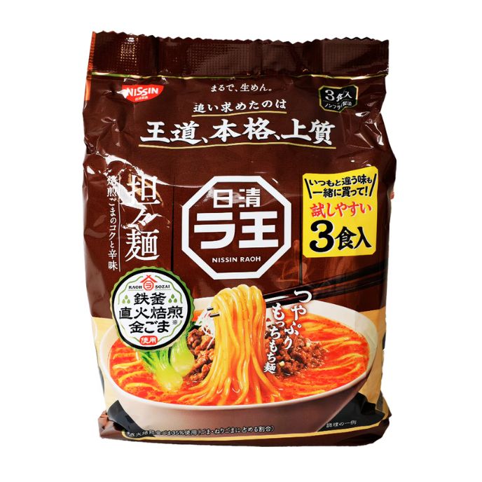 Nissin Raoh Noodles 3pcs (Dandan)