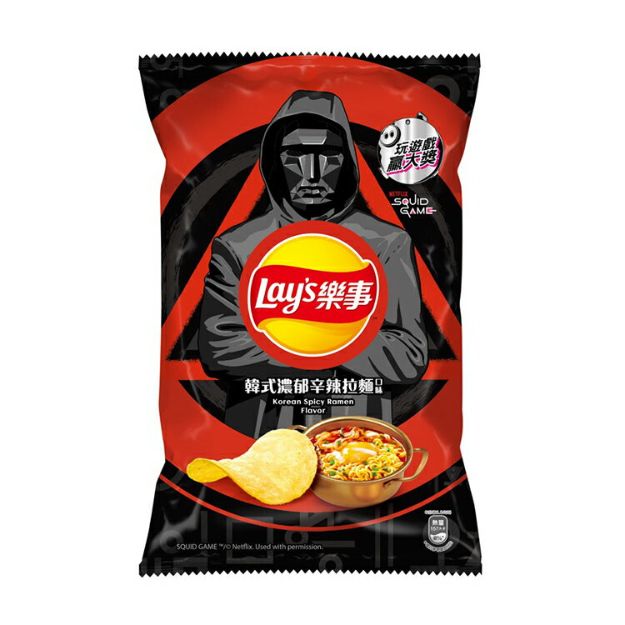 Lay's Korean Spicy Ramen Flavor Potato Chips 85g
