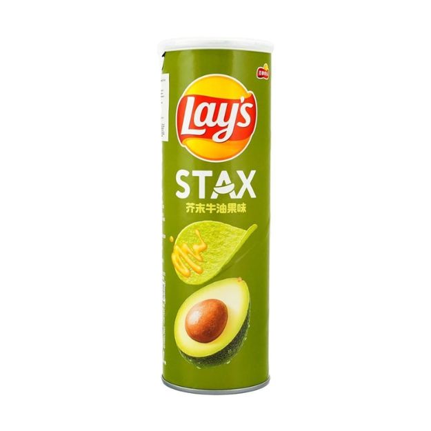Lay's Stax Wasabi Avocado Flavor 90g